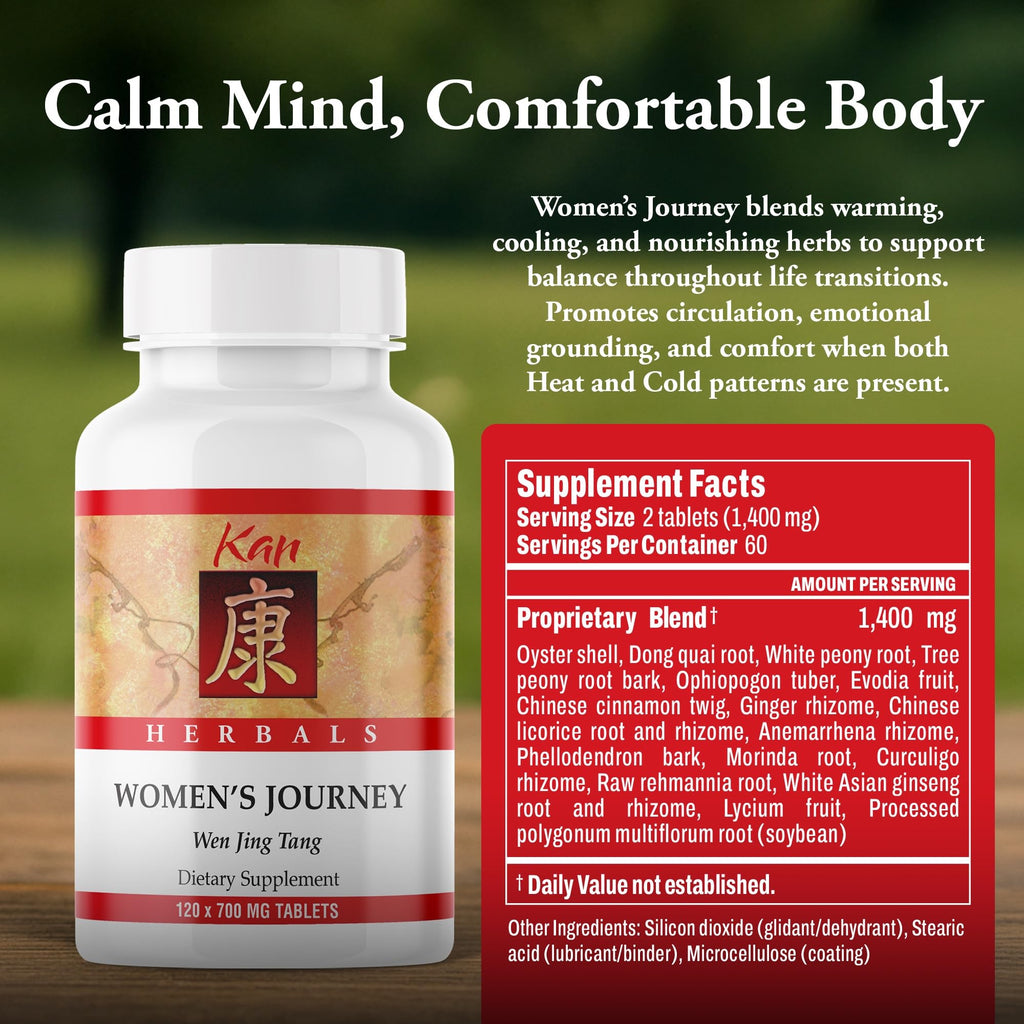 Kan Herb Company Women's Journey Herbal Formula - 120 Tablets - image 3