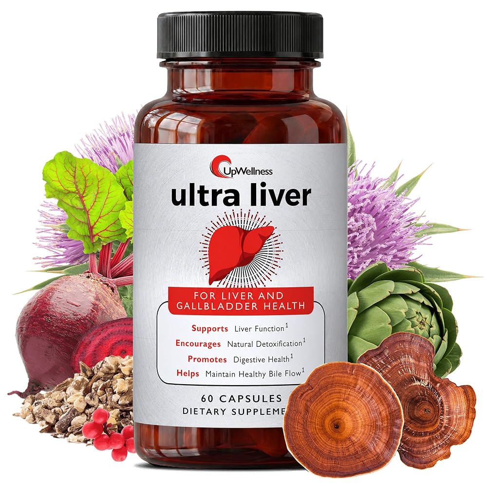 UpWellness Ultra Liver Supplement for Liver Support and Gallbladder