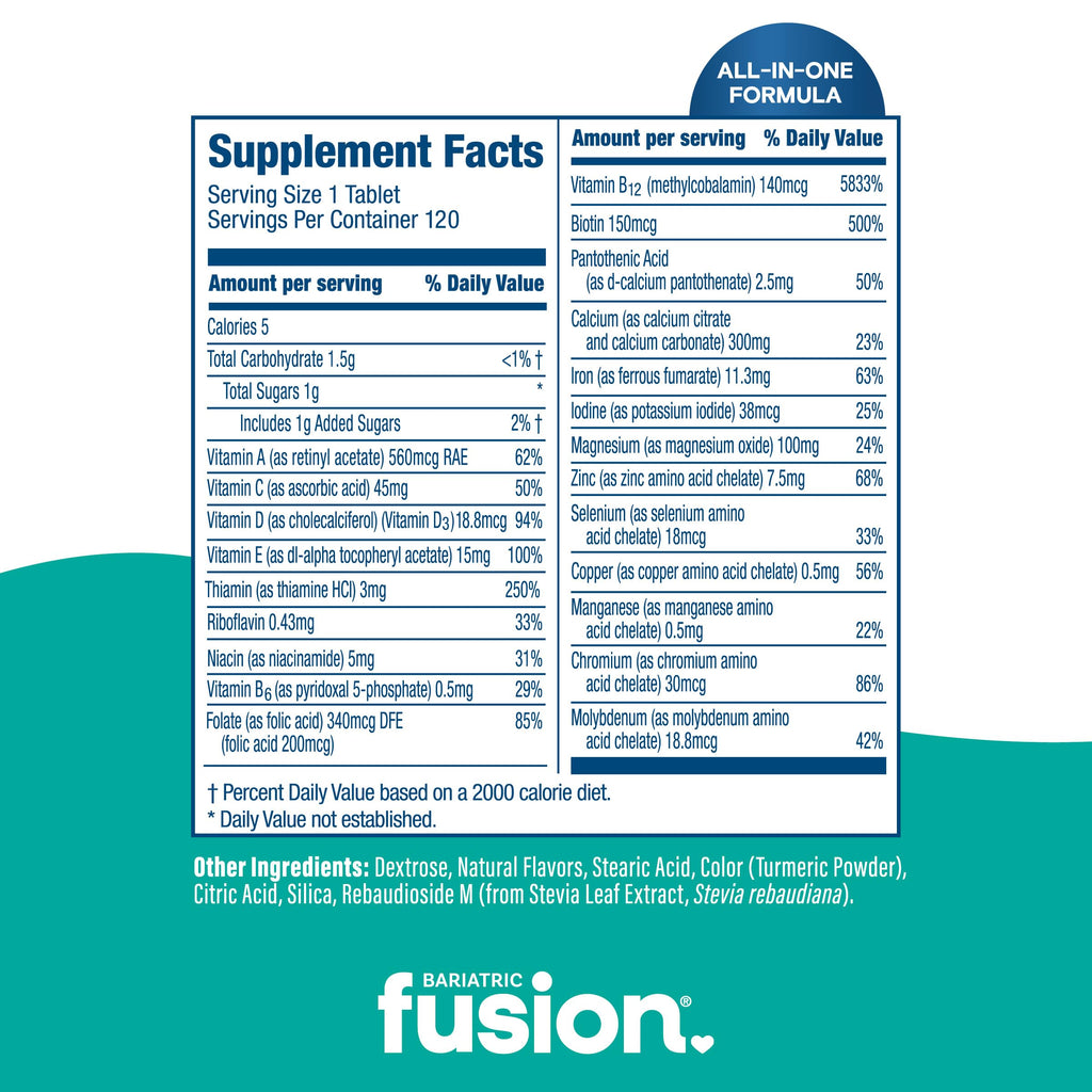 Bariatric Fusion Complete Chewables