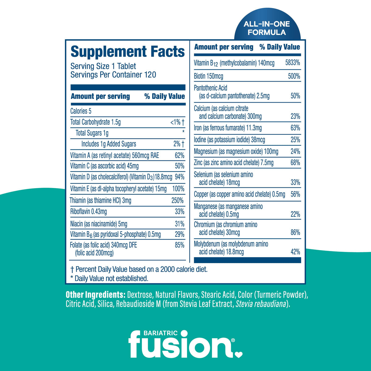Bariatric Fusion Complete Chewables