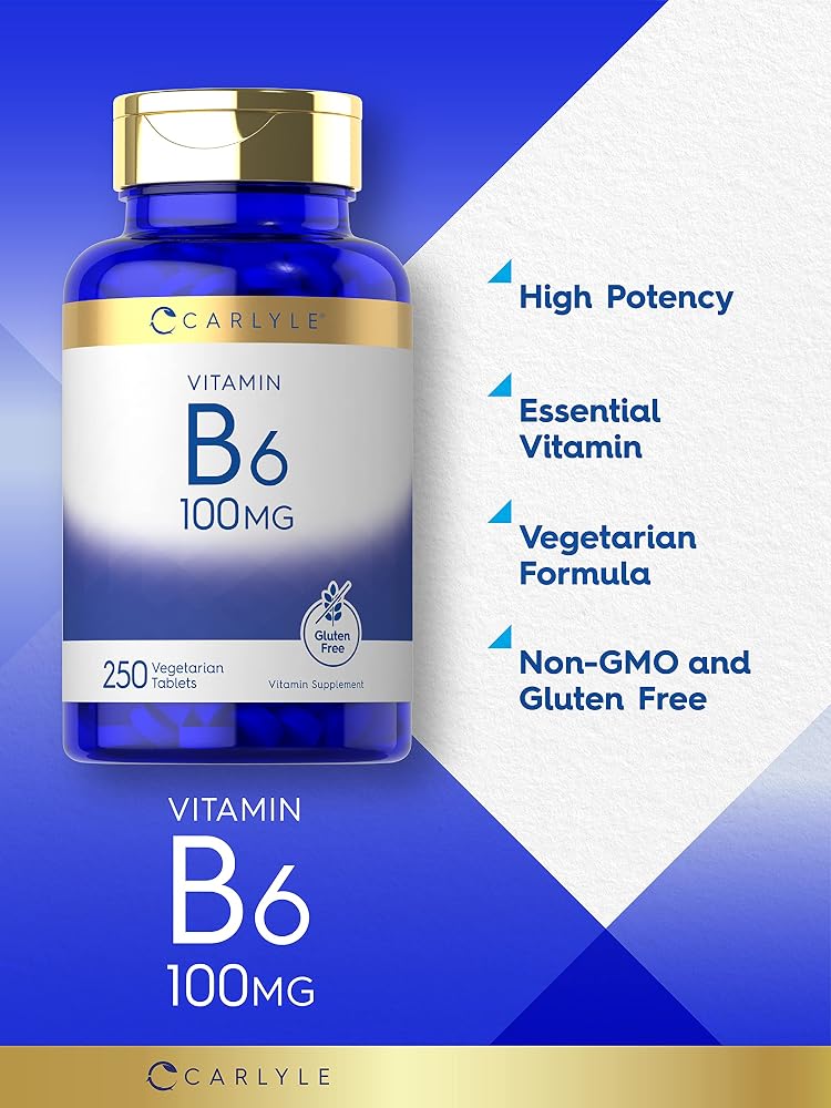 Carlyle Vitamin B6 100mg - 250 Tablets - image 3