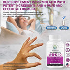 NatureGenX ADK10 Vitamin A D3 K2 Bone Health - 90 Capsules - image 7