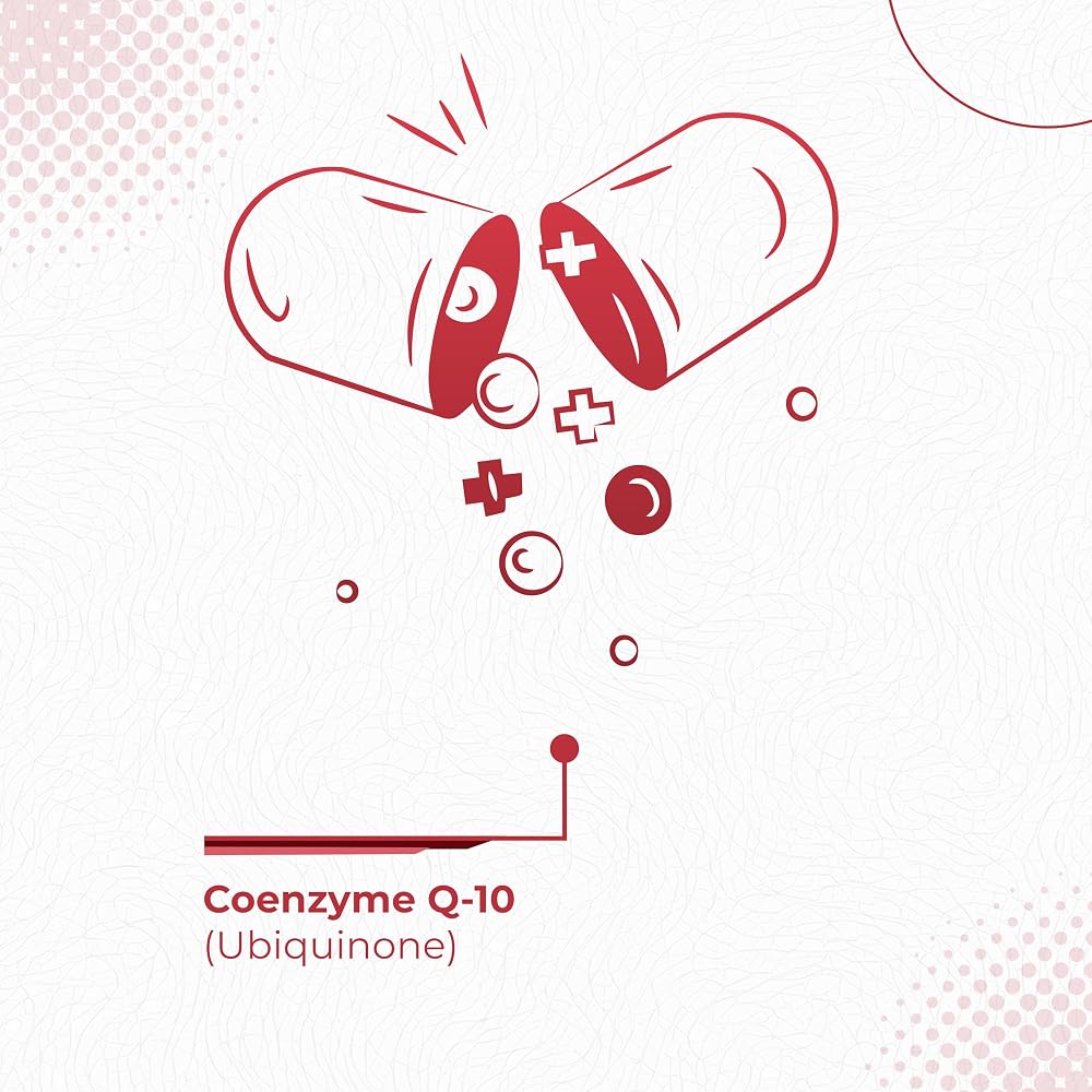 Foods For Gut Coenzyme Q10-Ubiquinone 200mg - 120 Vegetarian Capsules - image 3