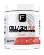 Flow Supps Collagen Peptides Protein Powder with Hyaluronic Acid & Biotin - 348g