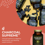 HealthForce SuperFoods Charcoal Supreme - 120 Vegetarian Capsules - image 4