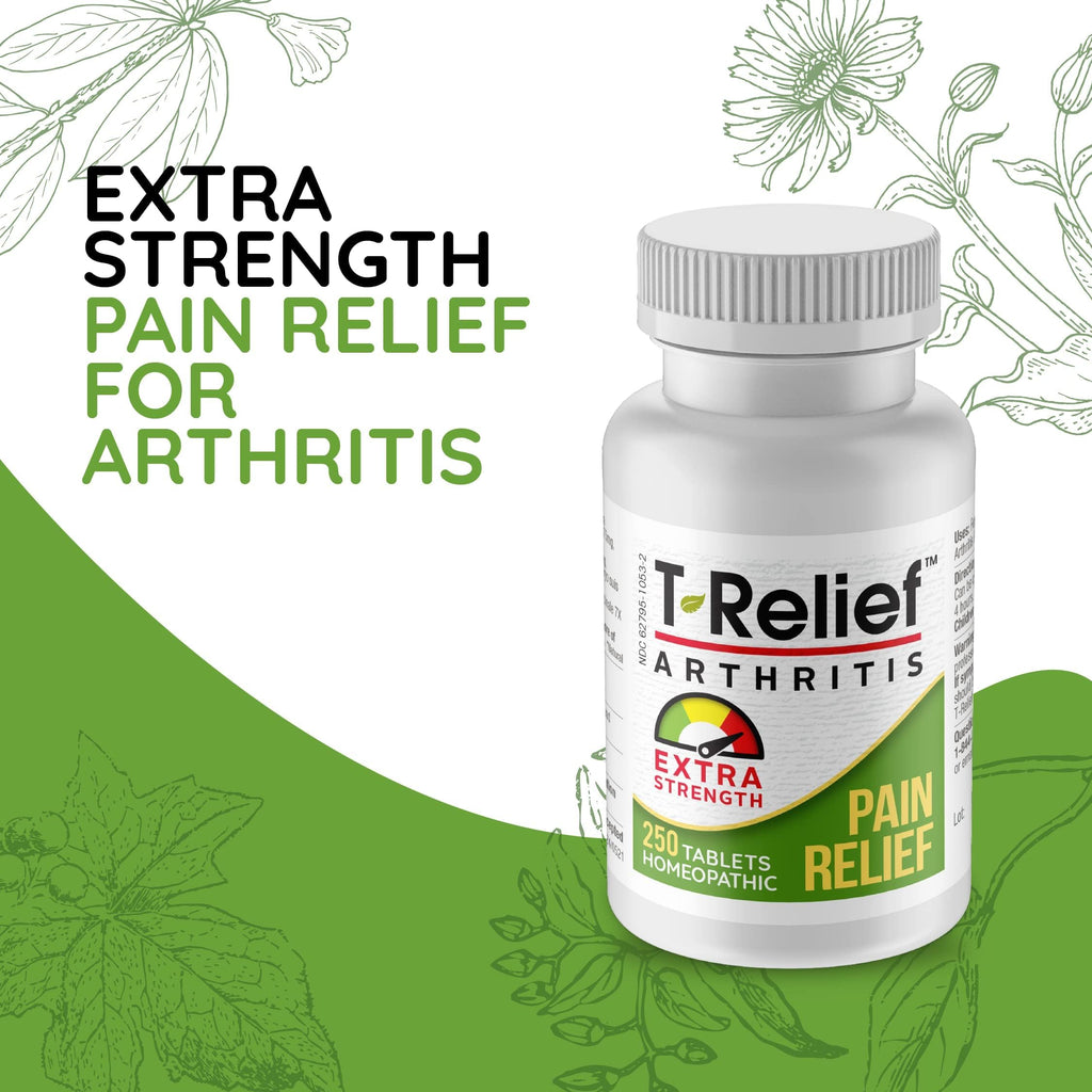 MediNatura T-Relief Joint Aches Extra Strength Chewable Tablets - 250 Count - image 3