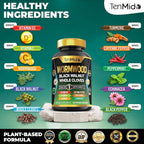 Tenmido Wormwood Capsules 10-in-1 Formula - 150 Capsules - image 3