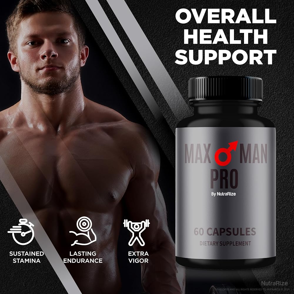 NutraRize Max Man Pro Capsules for Male Performance - 60 Capsules - image 4