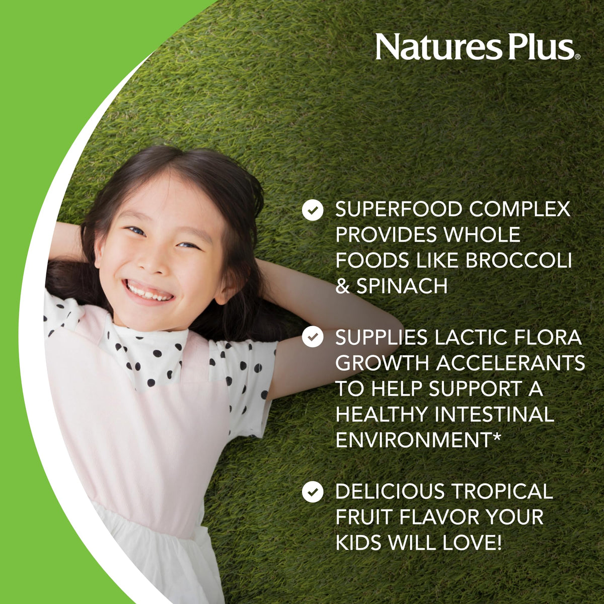 NaturesPlus Animal Parade KidGreenz Chewable Tablets - 90 Count - image 4