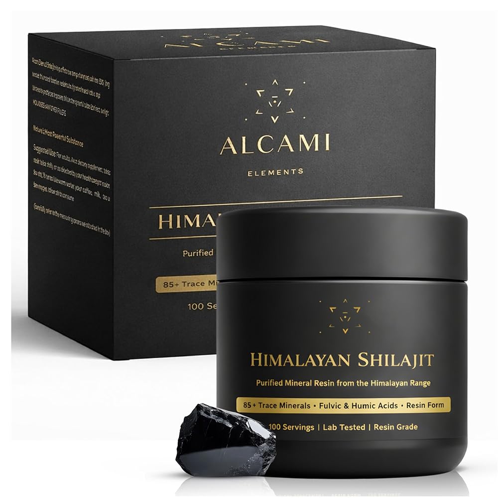 Alcami Premium Himalayan Shilajit Resin - 50 Grams