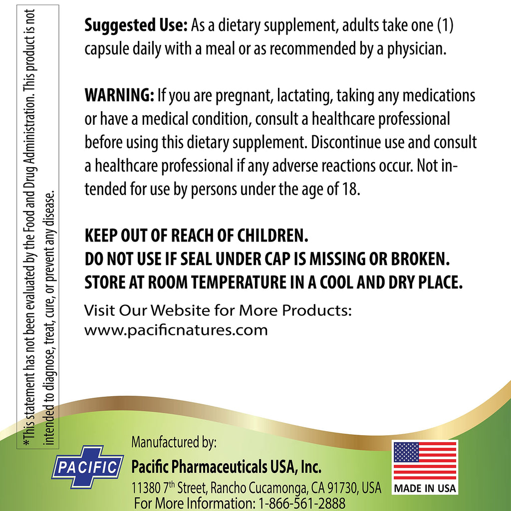 Pacific Nature's Jiaogulan Herbal Supplement - 150 Capsules - image 3