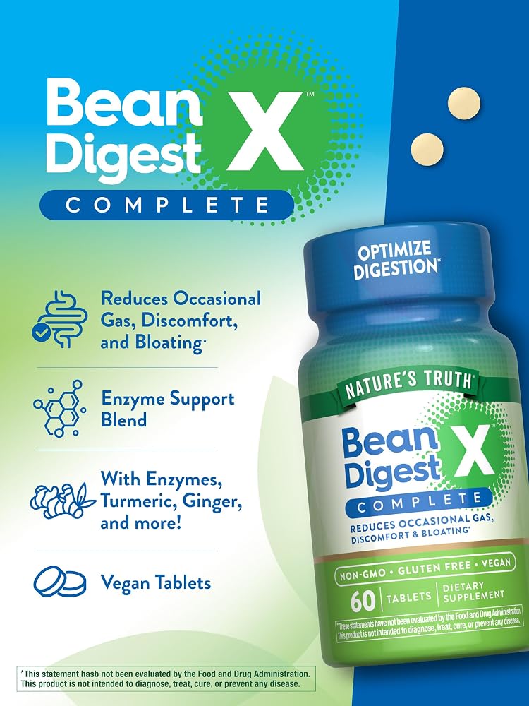Nature's Truth Digestive Enzymes - 60 Tablets - image 5