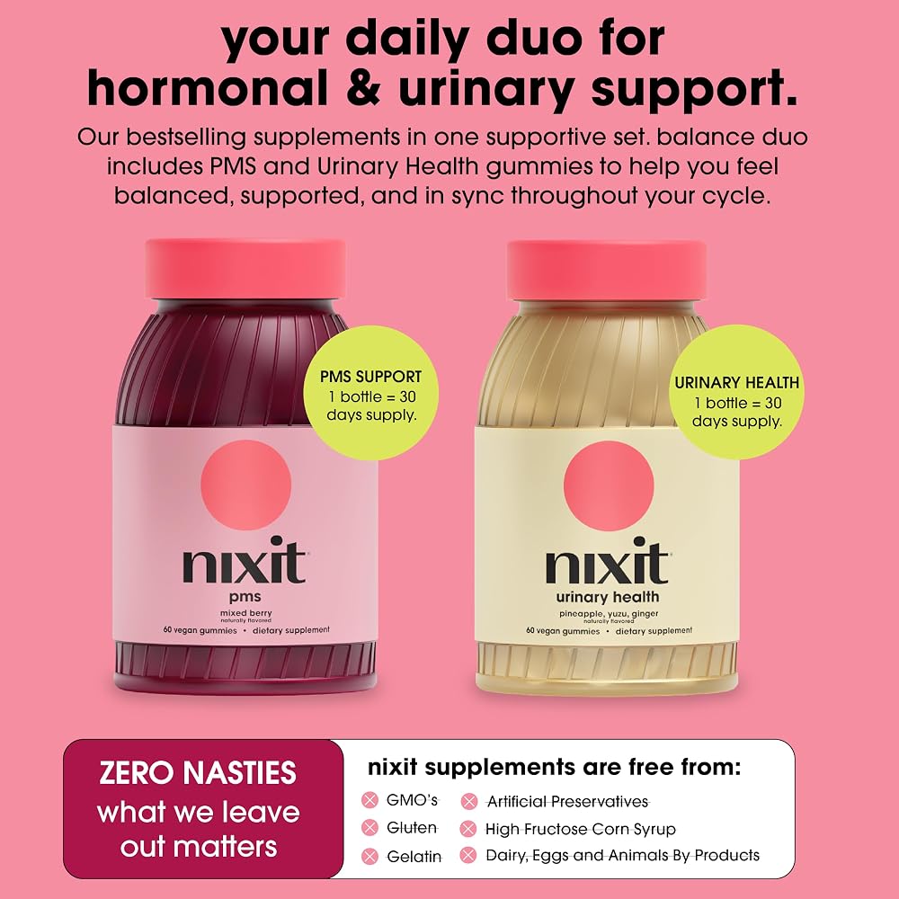 nixit Urinary Tract Health Gummies D-Mannose 1000mg - 60 Gummies - image 6