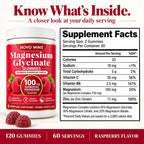 Novomins Magnesium Glycinate Gummies, NSF Certified