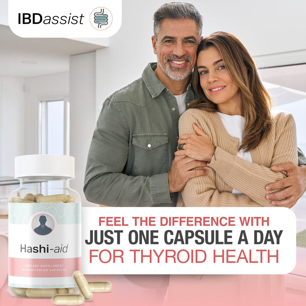 IBDassist Hashi Aid Thyroid Support Capsules - 30 Vegetarian Capsules - image 7
