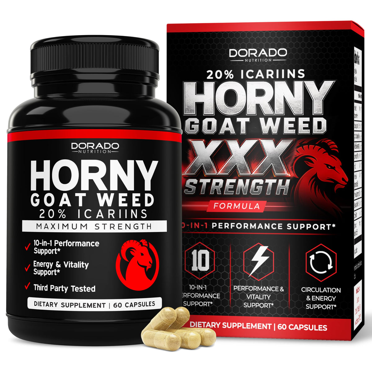 DORADO NUTRITION Horny Goat Weed - Original Formula