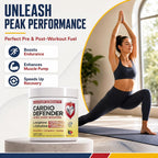 Cardio Defender L-Arginine 5200mg Nitric Oxide Booster Powder - 12.8 oz - image 8