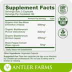 Antler Farms Sea Moss Complex with Bladderwrack - 130 Capsules - image 3