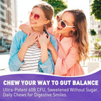 LILICARE Sugar Free Probiotic Gummies 60 Billion CFU