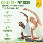 MariGold Grass-fed Collagen Peptides Powder Unflavored - 1lb - image 2