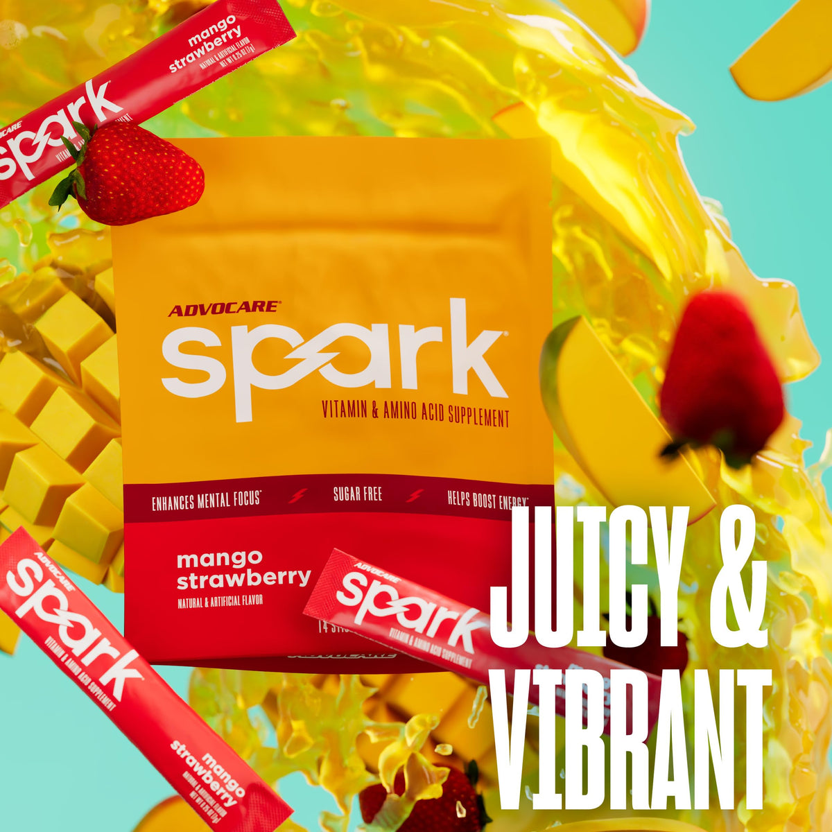 AdvoCare Spark Energy & Focus Drink Mix, Sunrise Grapefruit