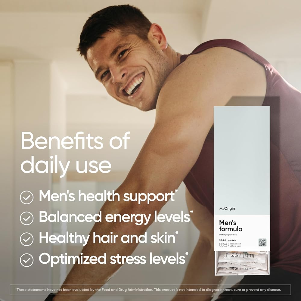 meOrigin Multivitamin for Men with Zinc, Vitamin D & Saw Palmetto - image 2