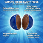 Good Day Chocolate Melatonin 1 mg Sleep Aid - 80 Count - image 5