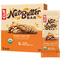 CLIF Bar Nut Butter Peanut Butter Energy Snack Bar - 5 Pack