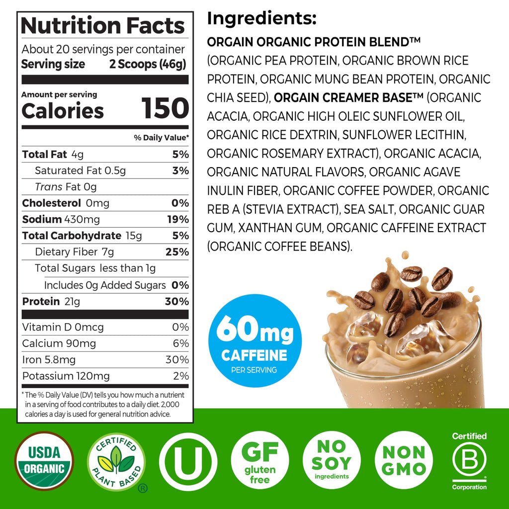 Orgain Organic Vegan Protein Powder