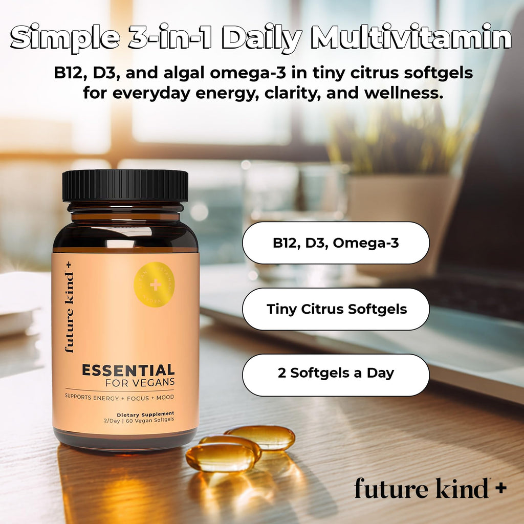 Future Kind 3-in-1 Daily Multivitamin for Women & Men - 60 Softgels - image 2