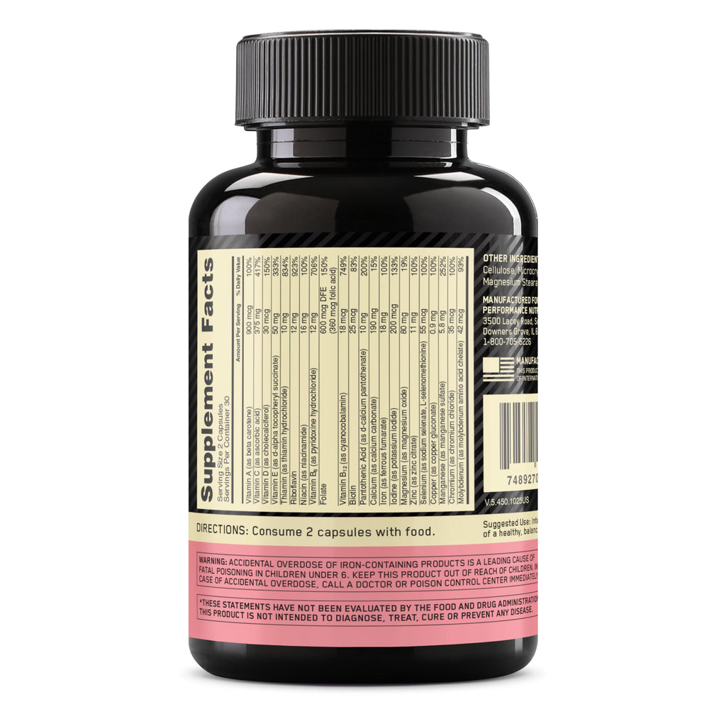 Optimum Nutrition Opti-Women Daily Multivitamin - 120 Capsules - image 6