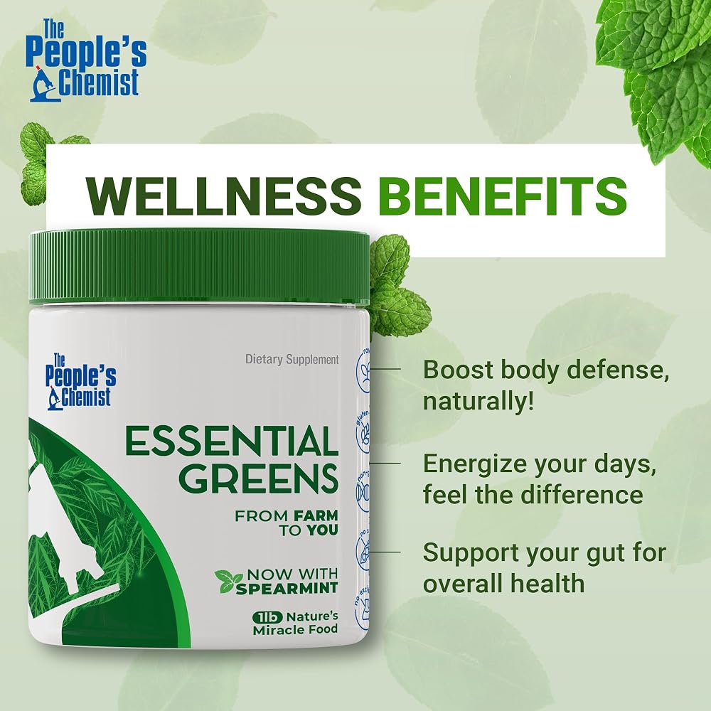 People's Chemist The Essential Greens Powder – 16 oz - image 5