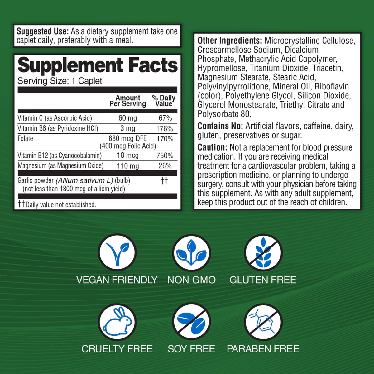 Garlique Garlic Extract Supplement - image 2