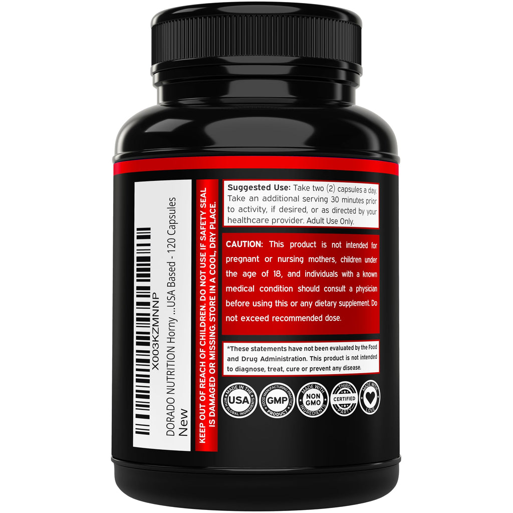 DORADO NUTRITION Horny Goat Weed - Original Formula