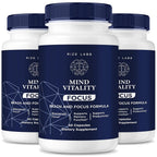rize labs Mind Vitality Focus Brain Supplement - 180 Capsules