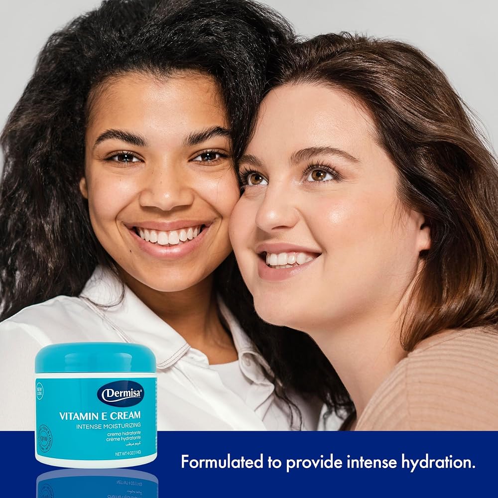 Dermisa Vitamin E Cream with Cocoa Butter for Dry Skin - 4 oz - image 5