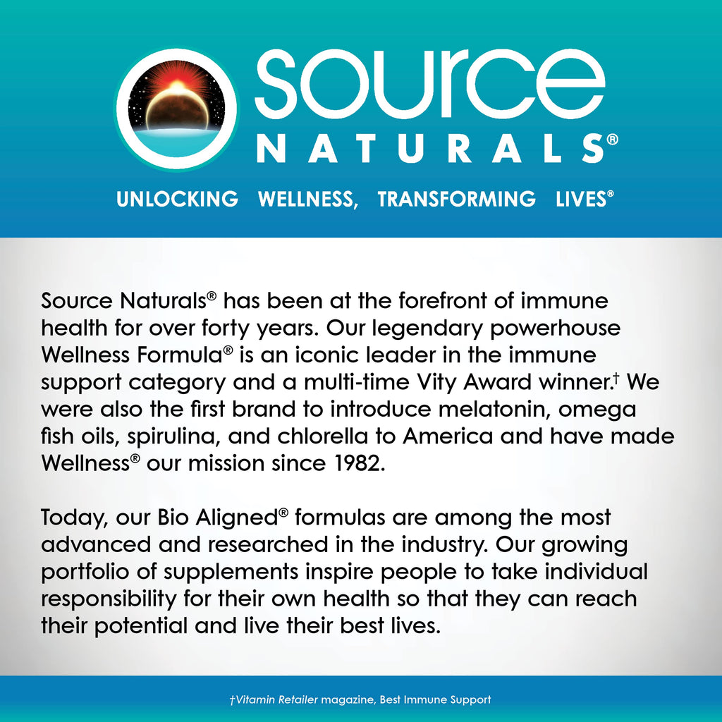 Source Naturals B-50 Complex Vitamin B - 100 Vegan Tablets - image 6
