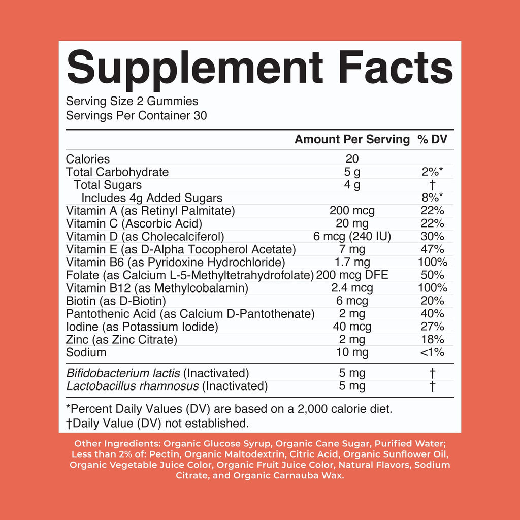 MaryRuth's Organic Kids Multivitamin + Postbiotics Gummies - 60 Count - image 9