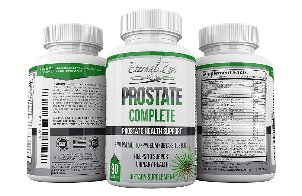 Eternal Zen Prostate Complete Herbal Support - 90 Capsules - image 5