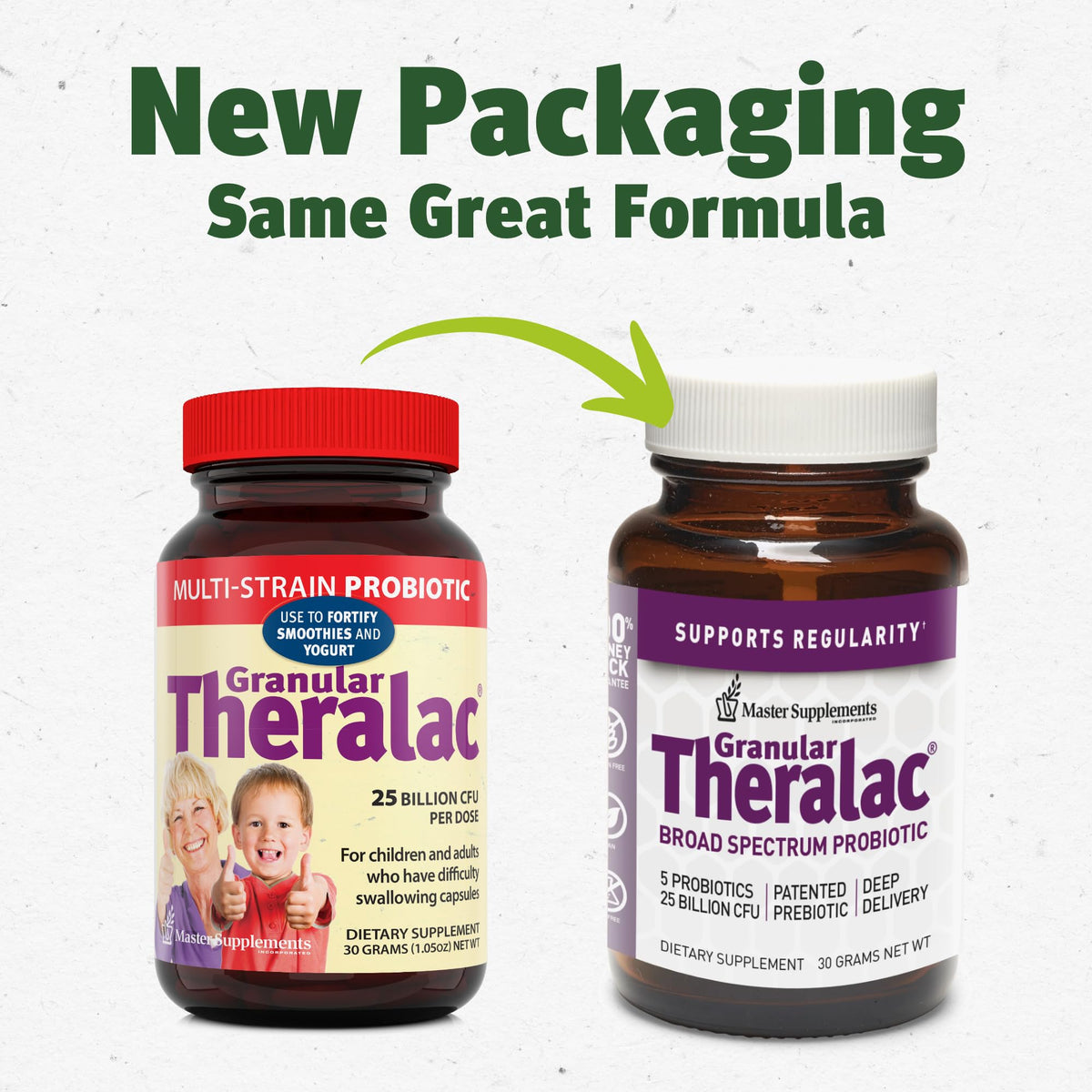 Granular Theralac Multi-Strain Probiotic Powder - 40 Servings - image 3
