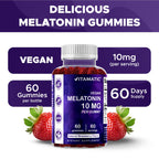 Vitamatic Melatonin 10 mg Sleep Support Gummies - 120 Count - image 4