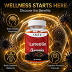 VAITE Luteolin 100mg Antioxidant Gummies for Brain Health - 60 Gummies - image 2