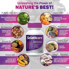 Vita Sciences Sciaticare Nerve Soothing Supplement - 360 Capsules - image 8