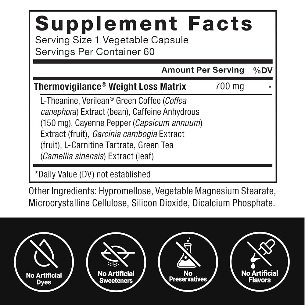 Force Factor LeanFire Pre-Workout Energy Pills - 60 Capsules - image 6