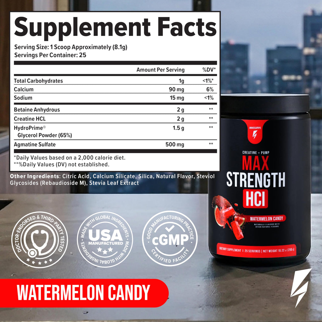 InnoSupps Max Strength HCl