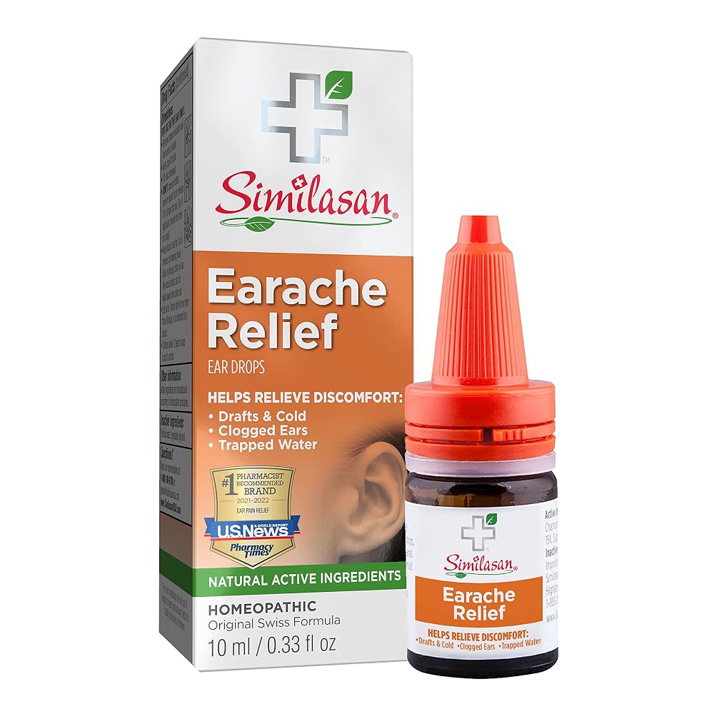 Similasan Earache Relief Ear Drops - 0.33 Fl Oz
