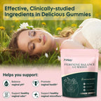 Airboy Vaginal Probiotic Gummies for Women, Pineapple - 60 Gummies - image 2