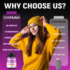 CIVIMUNA Papaya Capsules Herbal Supplement - 90 Capsules - image 6