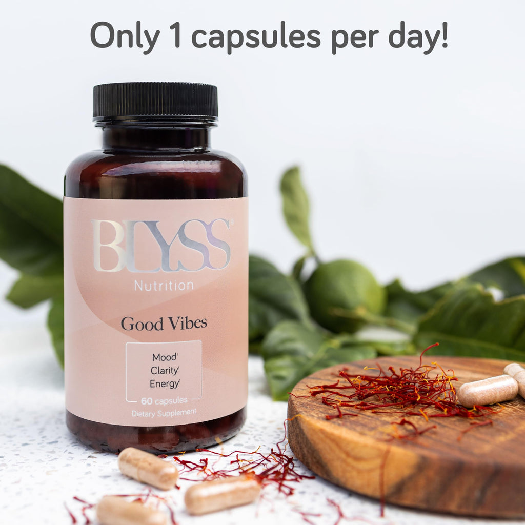 BLYSS Nutrition Saffron Extract Capsules for Women - 60 Vegan Caps - image 6