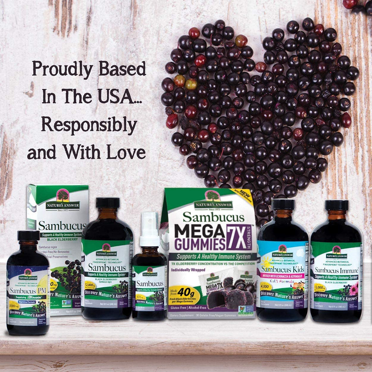 Nature's Answer Sambucus Mega Gummies Elderberry - 30 Gummies - image 5